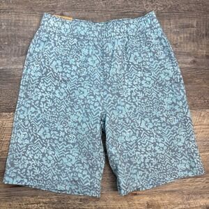 Faherty Kids Boys‎ Size 10 Beacon Swim Trunk Hilo Teal NEW